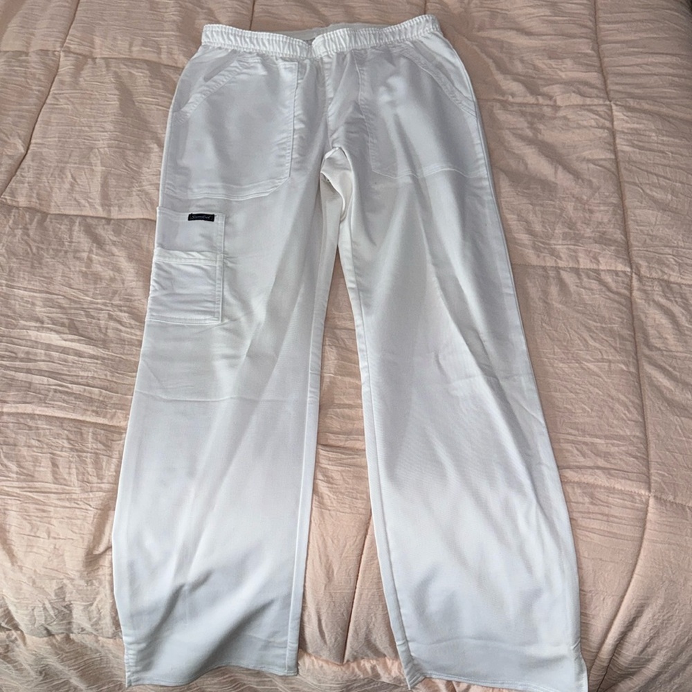 White Scrub Set